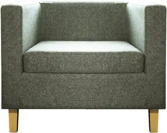 Интерьерное кресло Brioli Билли Д (J20/серый/опоры светлые) – изображение в каталоге