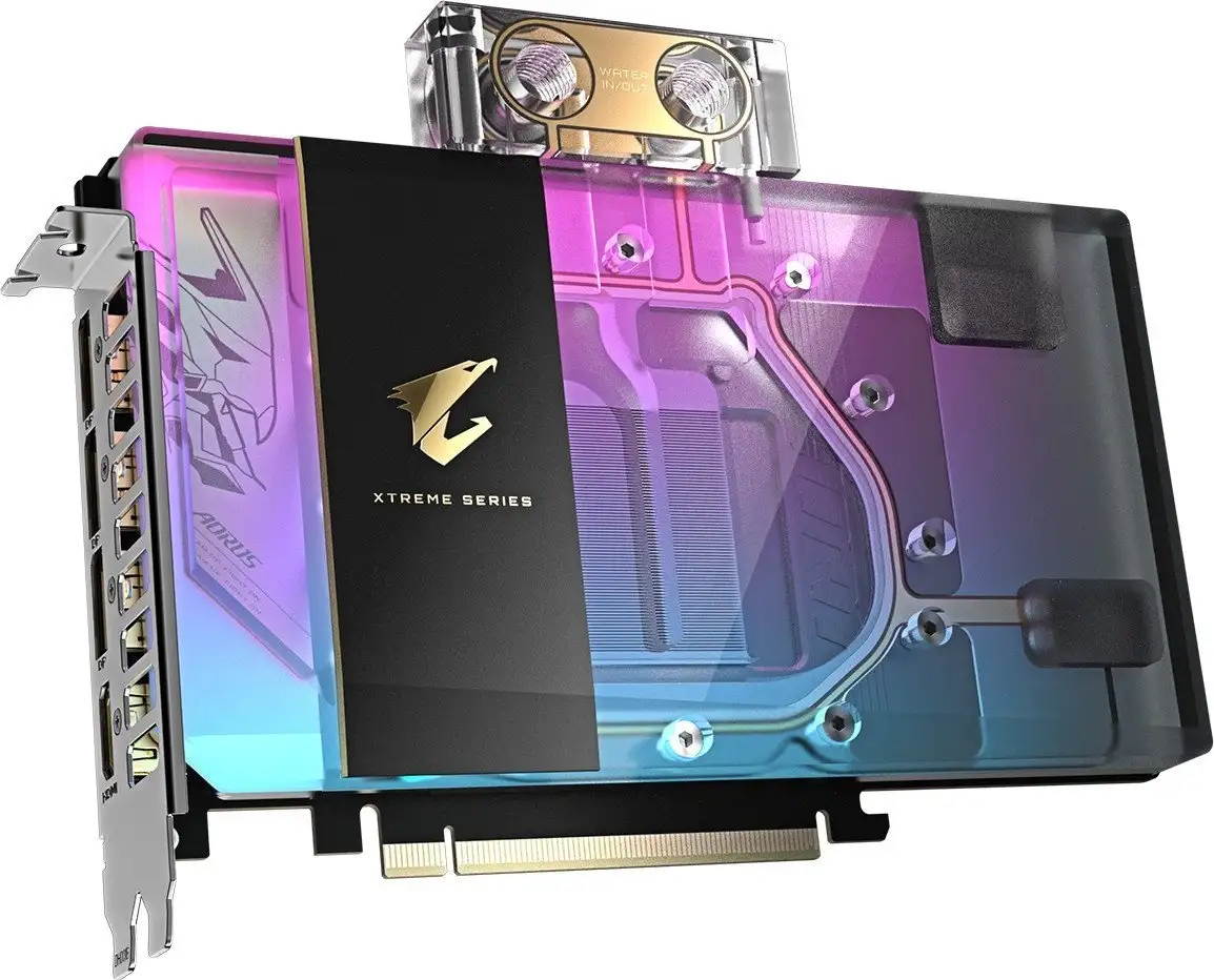 Видеокарта Gigabyte Aorus GeForce RTX 5080 Xtreme Waterforce WB 16G GV-N5080AORUSX WB-16GD – фото товара