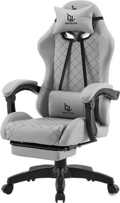 Игровое (геймерское) кресло GameLab Tetra Comfort GL-435 Grey (серый) – фото товара