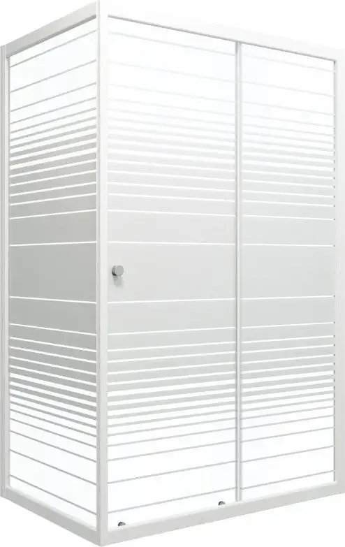 Душевой уголок Triton Фьюжн 100x80 А Полосы - фото товара