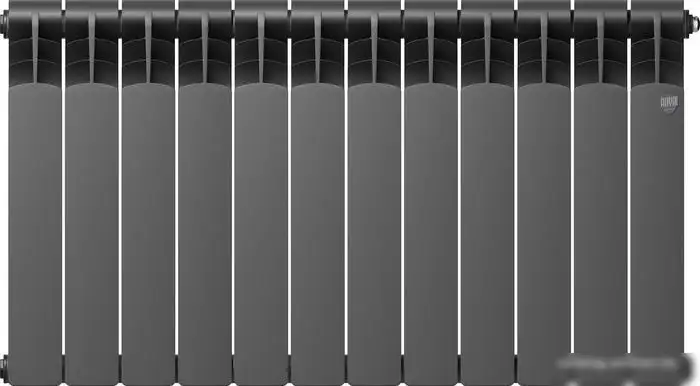 Биметаллический радиатор Royal Thermo Revolution Bimetall 500 2.0/Noir Sable (12 секций) - фото товара