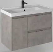 Briz Тумба с умывальником Чикаго 90 241 03-20090-15 00 БТН (бетон)