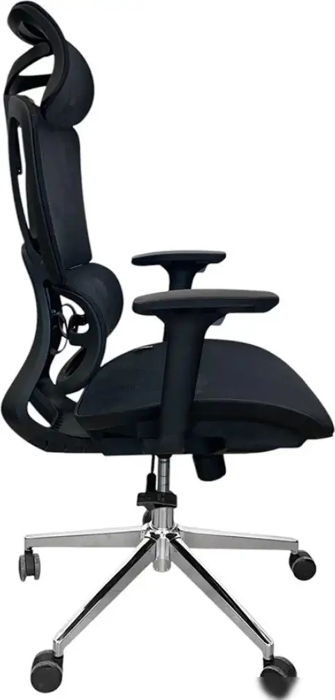 Офисное кресло SitUp Palma Black Chrome (сетка Black/Black) – фото товара