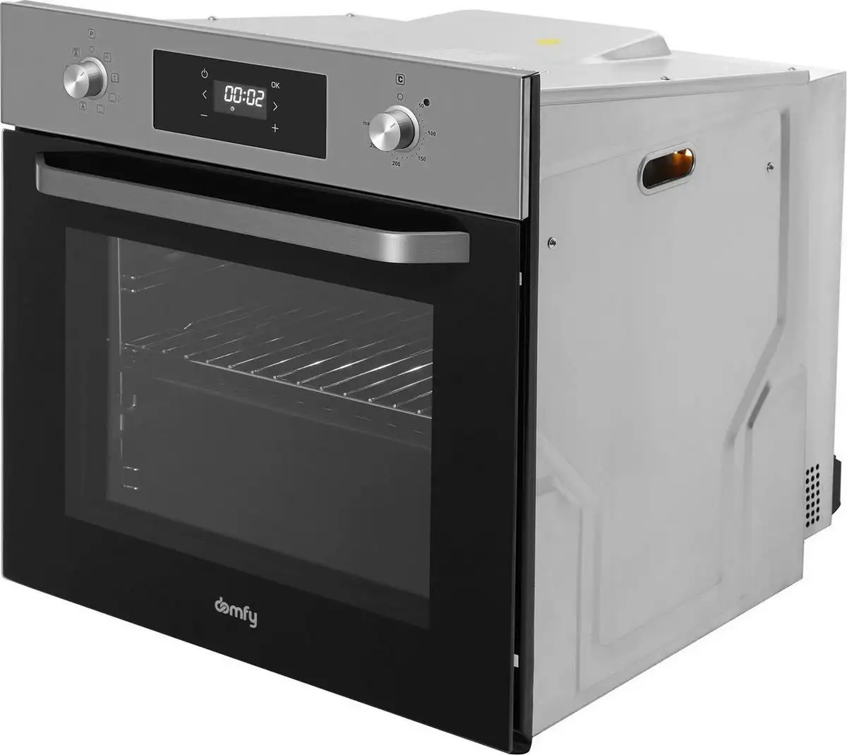 Электрический духовой шкаф Domfy DM6642EO IX - фото товара