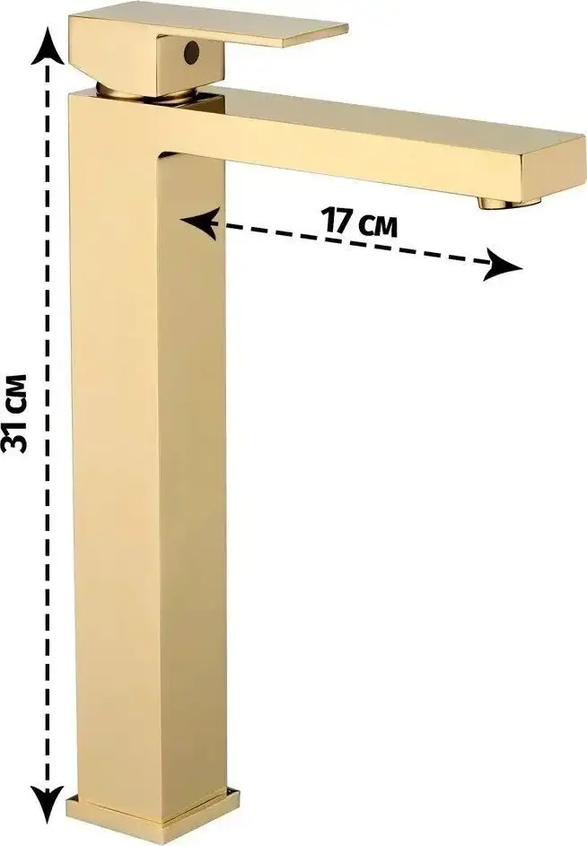 Смеситель Grocenberg GB3008 (золото глянец) - фото товара