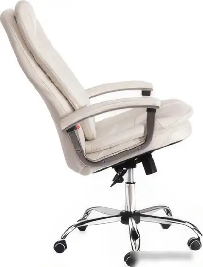 Кресло TetChair Softy Lux (кожзам, белый) – фото товара