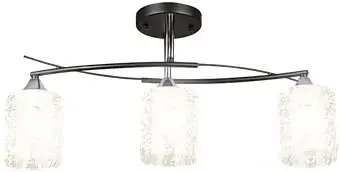 Люстра средней высоты Aitin Pro НПБ 02-3x60-101 K2351/3 (черный/хром) – изображение в каталоге