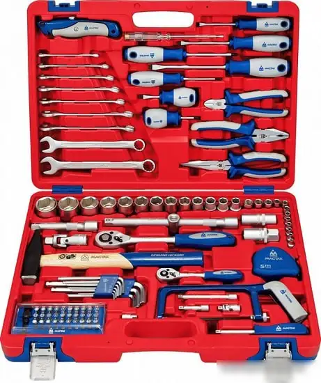 Универсальный набор инструментов Мастак 01-102C (102 предмета) – фото товара