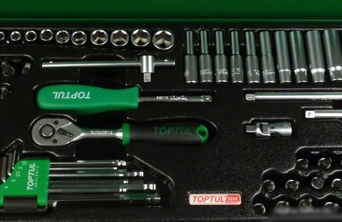 Набор торцевых головок и бит Toptul GCAD7202 72 предмета – фото товара