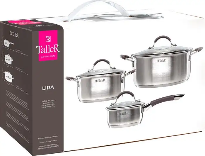 Набор кастрюль Taller TR-11025