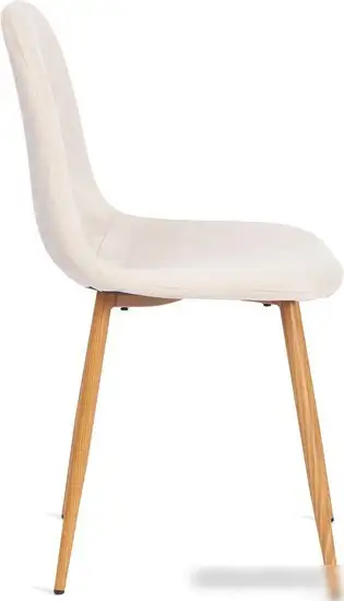 Стул TetChair Breeze вельвет/металл (светло-бежевый HLR1/натуральный) – фото товара