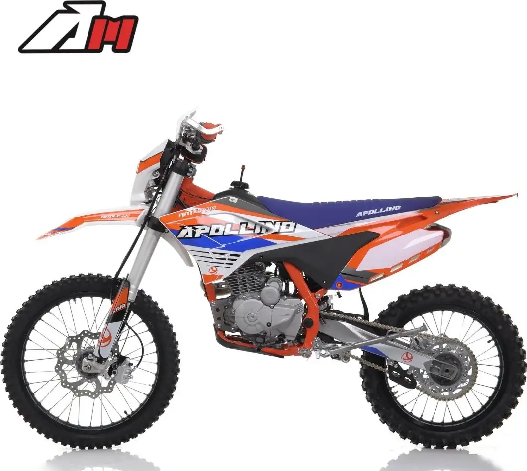 Мотоцикл Apollino Enduro AMX-F 300 21/18 (оранжевый) – фото товара