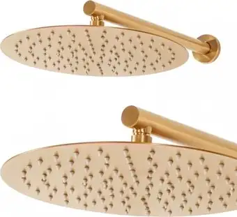 Душевая система Hansberge H6090 (золото матовый) - изображение в каталоге