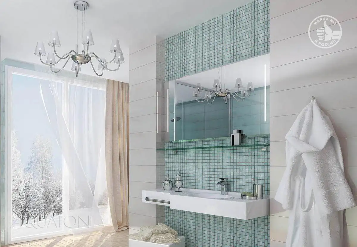 Акватон Зеркало Отель 127 с полкой 1A1078K0OT010 – фото товара