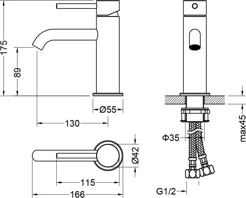 Смеситель Aquatek Европа AQ1310CR - фото товара