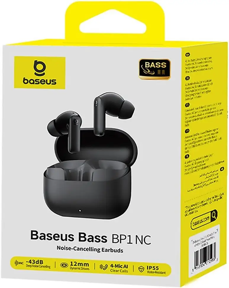 Наушники Baseus Bass BP1 NC (черный) – фото товара