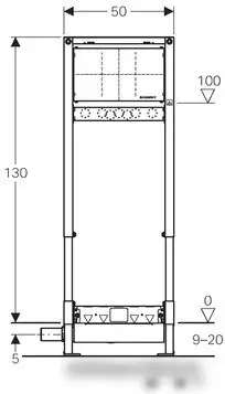 Инсталляция для душа Geberit Duofix [111.580.00.1] - фото товара