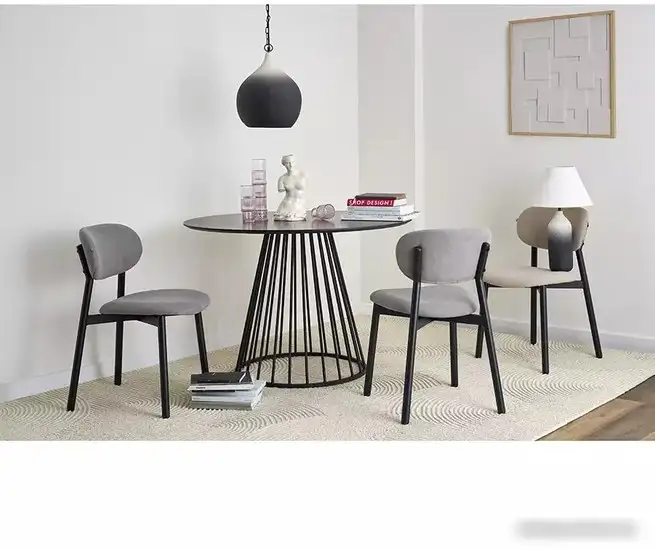 Стул Bergenson Bjorn Round BB0000685 (дымчато-серый)