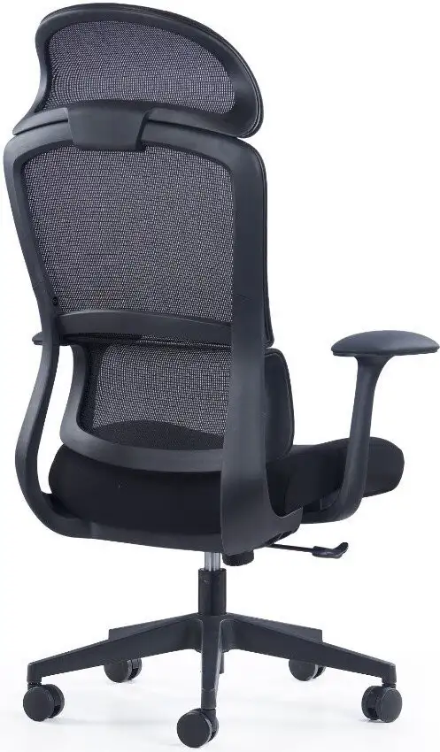 Офисное кресло SitZone CH-555A (сетка/ткань, черный) – фото товара