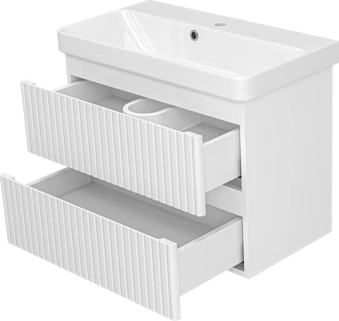 Brevita Тумба под умывальник Victory 70 VIC-09070-0102Я (белый) – фото товара