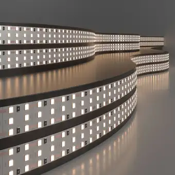 Светодиодная лента Elektrostandard 360LED 26W IP20 трехрядная 3300К теплый белый a062578 – изображение в каталоге