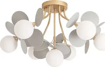 Подвесная люстра Arte Lamp Peacock A1369PL-7GY – изображение в каталоге