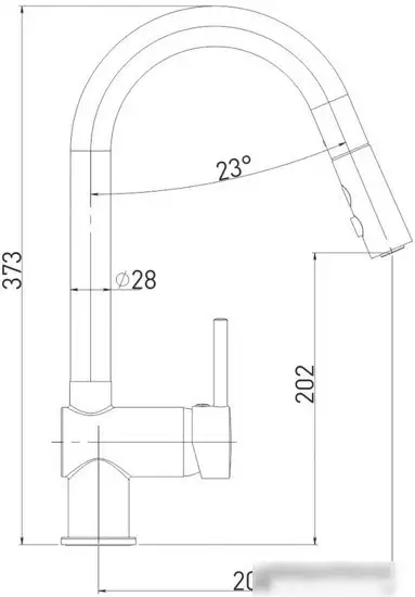 Смеситель Gross Aqua Extra 3140609C - фото товара