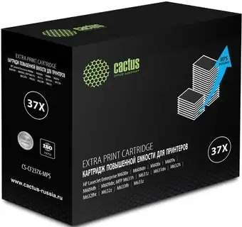 Картридж CACTUS CS-CF237X-MPS (аналог HP 37A (CF237A) – изображение в каталоге