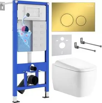 Унитаз подвесной Roxen StounFix Dual Fresh 968520 - изображение в каталоге