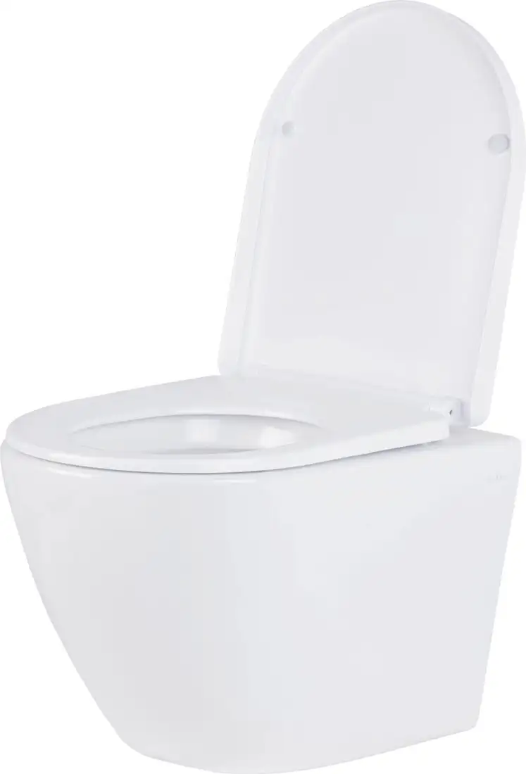 Унитаз подвесной Roxen Antares в комплекте с инсталляцией StounFix Dual Fresh 6 в 1 968050 (кнопка: брашированное золото) - фото товара