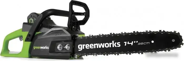 Аккумуляторная пила Greenworks GD40CS15 (с 1-м АКБ 2 Ah) – фото товара