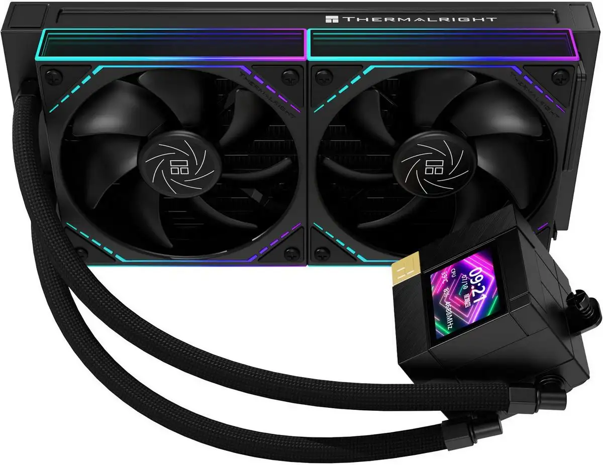 Система жидкостного охлаждения для процессора Thermalright Core Matrix 240 Vision ARGB (черный) – фото товара
