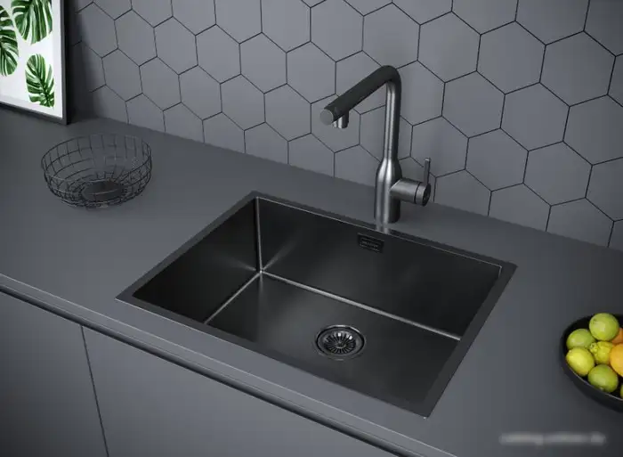 Кухонная мойка Paulmark PM215844-GM - фото товара