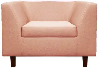 Интерьерное кресло Brioli Дедрик Д (J11/розовый) – изображение в каталоге