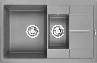Кухонная мойка Granula GR-7802 (алюминиум) - изображение в каталоге