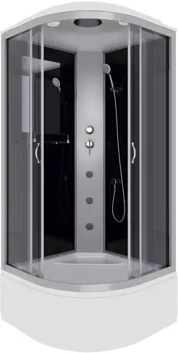 Душевая кабина Niagara NG-2507-14G 80x80x215 (тонированное стекло) - изображение в каталоге