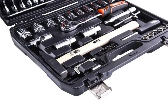 Универсальный набор инструментов Wester WT056 (56 предметов) – фото товара