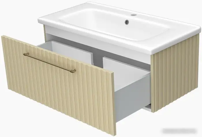 Brevita Тумба под умывальник Alicante 90 ALI-09090-4601Я – фото товара