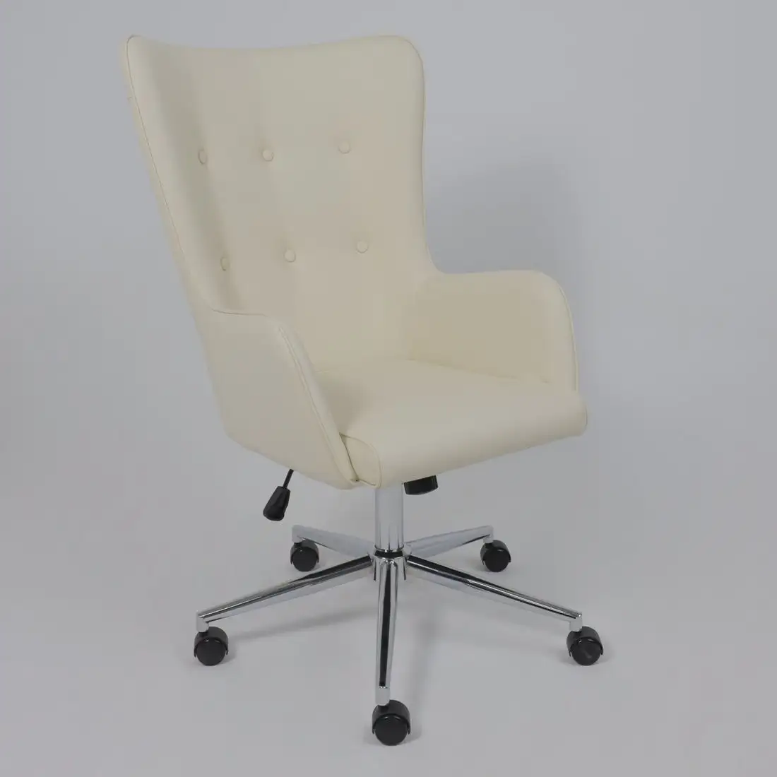 Офисное кресло AksHome Bella XL Chrome (Pegasso крем) – фото товара