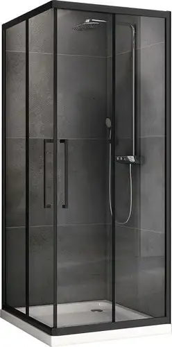 Душевой уголок Abber Schwarzer Diamant AG02100BH - изображение в каталоге