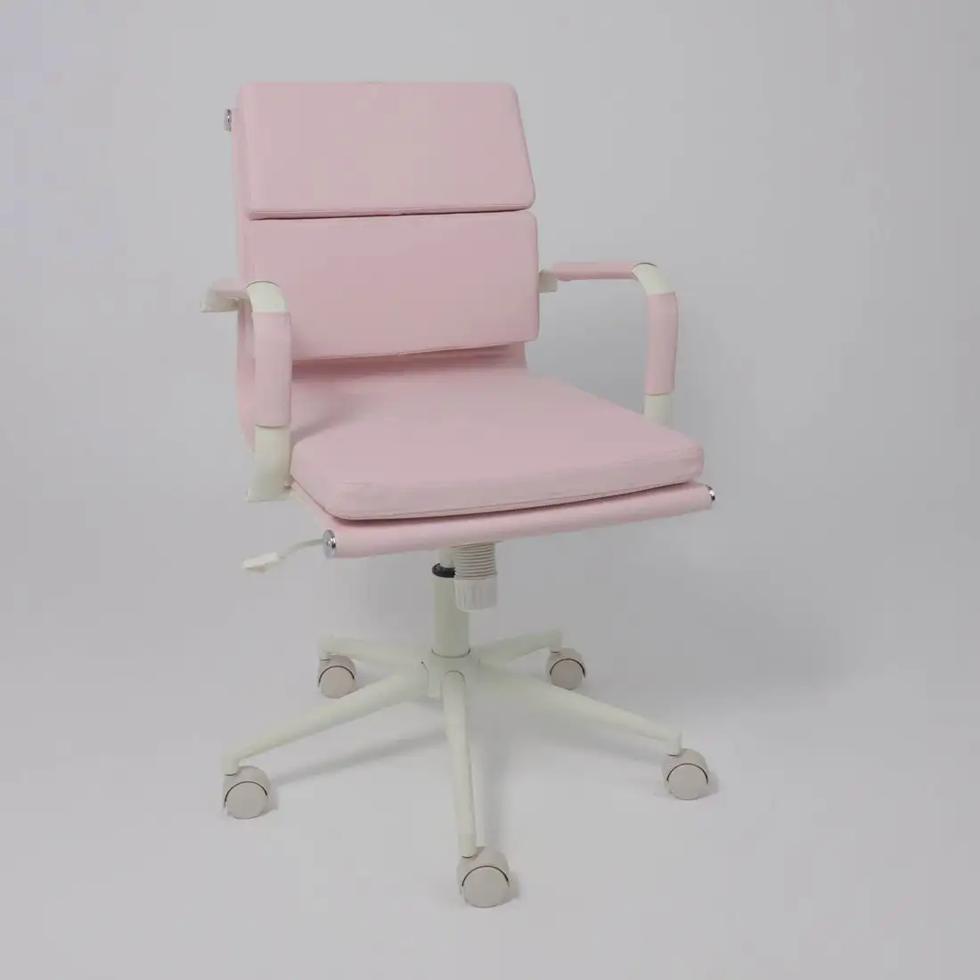 Офисное кресло AksHome Indigo LB (розовый/слоновая кость) – фото товара