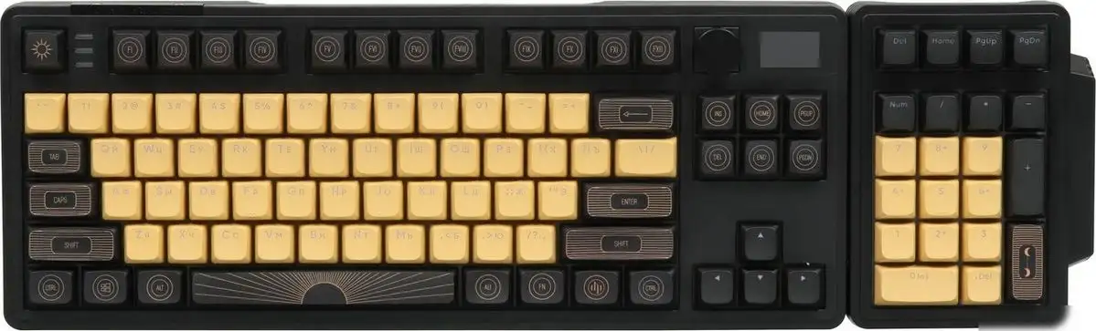 Клавиатура Dark Project KD87A+Numpad (G3ms Moonstone Switch, черный) – фото товара