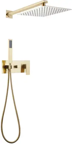 Душевая система Abber Daheim AF8218G (золотой матовый) - изображение в каталоге