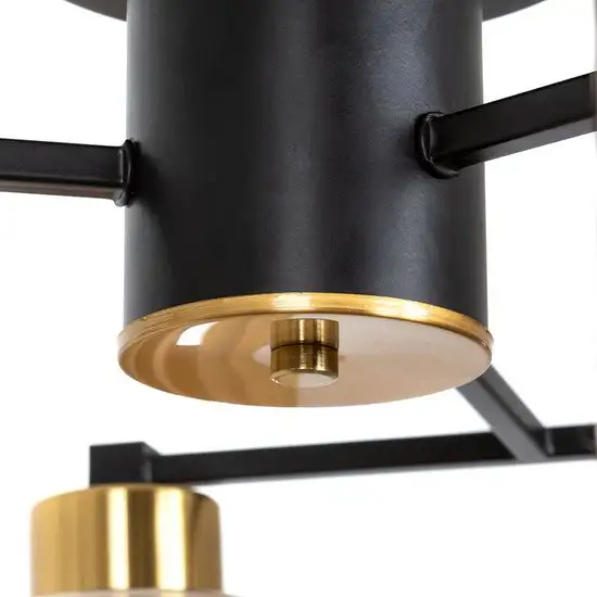 Люстра средней высоты Arte Lamp Leo A7027PL-6BK – фото товара