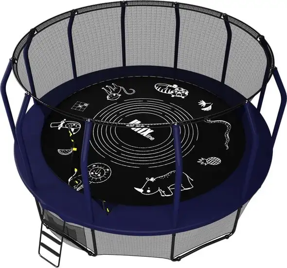 Батут Unix Line Supreme Game 16ft (синий) – фото товара