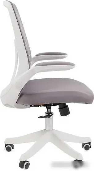 Офисное кресло CHAIRMAN CH565 (белый пластик/серый) – фото товара