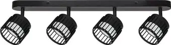Спот Arte Lamp Atria A8031PL-4BK – изображение в каталоге