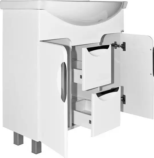 Mixline Тумба с умывальником Кассиопея 75 529563 + Элеганс 75 – фото товара