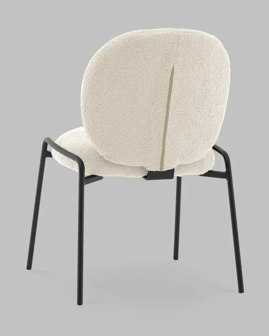 Стул Stool Group Моллек AV 438-Fl01-9005 (букле молочный) – фото товара