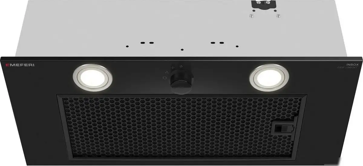 Кухонная вытяжка Meferi INBOX60BK Push Comfort - фото товара